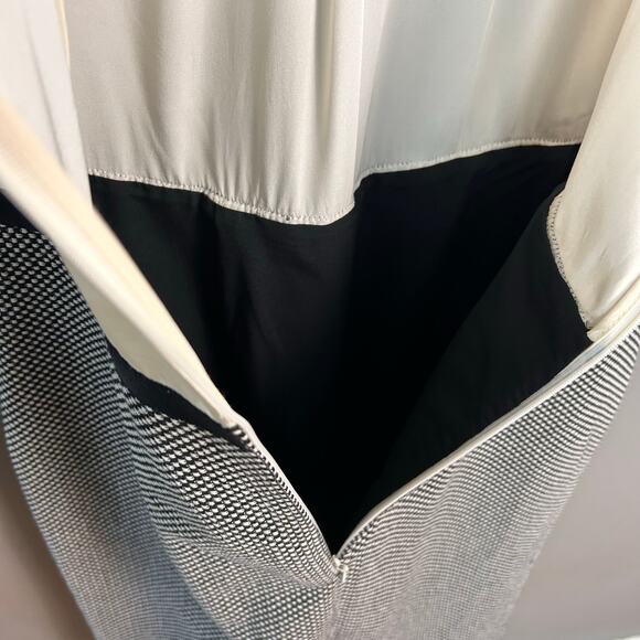 Hobbs London dress size 10 tweed professional corporate work secretary cream - Picture 11 of 13